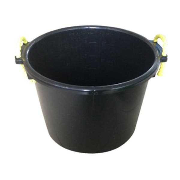 Master Rancher Master Rancher MR70QP-TUB-BLK 70 Quart Black Muck Tub 175927 - main